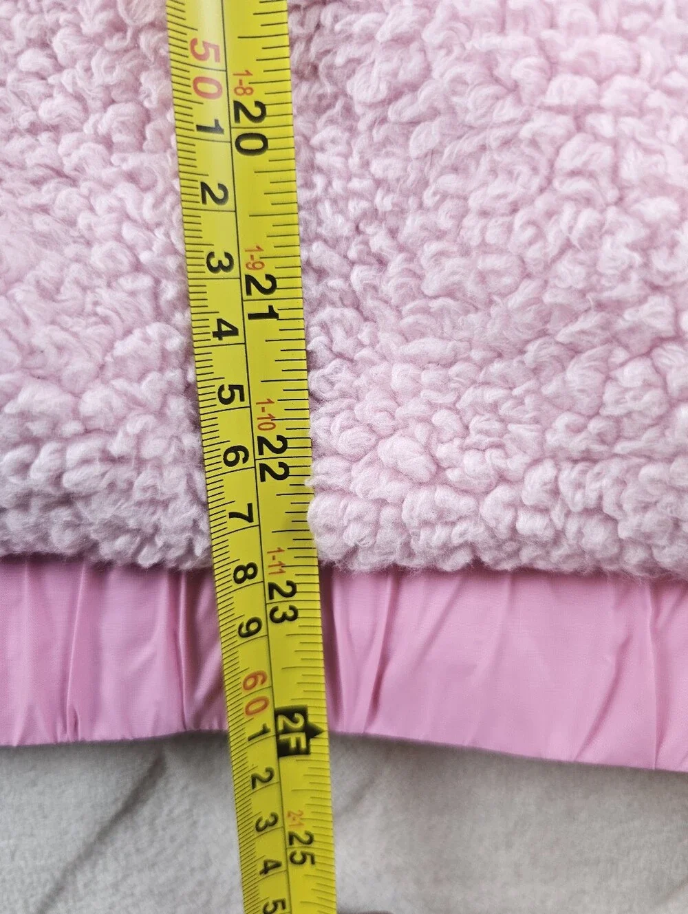 UGG Pink Sherpa Pullover Sweater Womens Extra Small Pink with Pocket